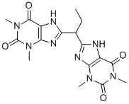 CAS#: 73908-74-4， 8-[1-(1,3-Dimethyl-2,6-Dioxo-7H-Purin-8-Yl)Propyl]-1,3-Dimethyl-7H-Purine-2,6-Dione