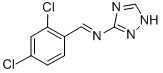 CAS#: 73953-90-9， 1-(2,4-Dichlorophenyl)-N-(2H-1,2,4-Triazol-3-Yl)Methanimine