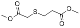 structure of CAS# 7400-45-5, Dimethyl 3-Thiaadipate;Methyl 3-(2-Methoxy-2-Oxo-Ethyl)Sulfanylpropanoate;3-[(2-Methoxy-2-Oxoethyl)Thio]Propanoic Acid Methyl Ester;3-[(2-Keto-2-Methoxy-Ethyl)Thio]Propionic Acid Methyl Ester