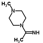 CAS#: 740032-39-7， 1-(4-methylpiperazin-1-yl)ethanimine