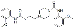 CAS#: 7403-63-6， N-(2-Methoxyphenyl)-4-[2-[(2-Methoxyphenyl)Carbamoylamino]Ethyl]Piperazine-1-Carboxamide