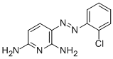 CAS#: 74037-43-7， 3-(2-Chlorophenyl)Diazenylpyridine-2,6-Diamine