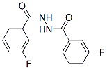 structure of CAS# 74038-74-7, 3-Fluoro-2'-(3-Fluorobenzoyl)Benzohydrazide;3-Fluoro-N'-[(3-Fluorophenyl)-Oxomethyl]Benzohydrazide;3-Fluoro-N'-(3-Fluorophenyl)Carbonyl-Benzohydrazide