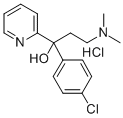 CAS#: 74050-96-7， 1-(4-Chlorophenyl)-3-Dimethylamino-1-Pyridin-2-Ylpropan-1-Ol Hydrochloride