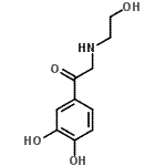 CAS#: 740737-64-8， 1-(3,4-Dihydroxyphenyl)-2-[(2-hydroxyethyl)amino]ethanone