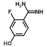 CAS#: 740769-45-3， 2-Fluoro-4-hydroxybenzenecarboximidamide