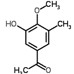 CAS#: 741264-99-3， 1-(3-Hydroxy-4-methoxy-5-methylphenyl)ethanone