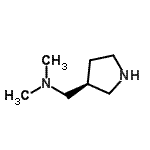 CAS#: 741288-65-3， N,N-Dimethyl-1-[(3S)-3-pyrrolidinyl]methanamine