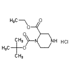 CAS#: 741288-80-2， 2-Ethyl 1-(2-methyl-2-propanyl) 1,2-piperazinedicarboxylate hydrochloride (1:1)