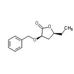 CAS#: 741290-36-8， (3R,5S)-3-(Benzyloxy)-5-ethyldihydro-2(3H)-furanone