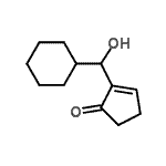 CAS#: 741292-14-8， 2-[Cyclohexyl(hydroxy)methyl]-2-cyclopenten-1-one