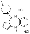 CAS#: 74137-79-4， 10-Methyl-4-(4-Methylpiperazin-1-Yl)Thieno[3,4-b][1,5]Benzodiazepine Dihydrochloride