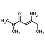 CAS#: 742016-69-9， (2Z)-3-Amino-N,N-dimethyl-2-pentenamide