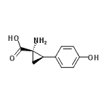 CAS#: 74214-39-4， (1S,2R)-1-Amino-2-(4-hydroxyphenyl)cyclopropanecarboxylic acid