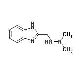 CAS#: 74227-80-8， 2-[(2,2-Dimethylhydrazino)methyl]-1H-benzimidazole