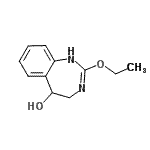 CAS#: 742644-40-2， 2-Ethoxy-4,5-dihydro-1H-1,3-benzodiazepin-5-ol