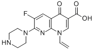 CAS#: 74274-71-8， 1-Ethenyl-6-Fluoro-4-Oxo-7-Piperazin-1-Yl-1,8-Naphthyridine-3-Carboxylic Acid