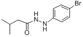 CAS#: 74306-00-6， Isovaleric Acid 2-(p-Bromophenyl)Hydrazide