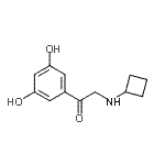 CAS#: 743365-24-4， 2-(Cyclobutylamino)-1-(3,5-dihydroxyphenyl)ethanone