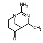 CAS#: 743373-08-2， 2-Amino-4-methyl-1,3-diazabicyclo[3.3.1]non-2-en-6-one