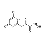 CAS#: 744157-26-4， N-Hydroxy-3-(6-hydroxy-4-oxo-1,4-dihydro-2-pyrimidinyl)-2-oxopropanamide