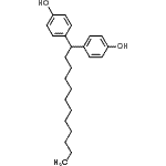 CAS#: 74462-04-7， 4,4'-(1,1-Dodecanediyl)diphenol