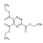 CAS#: 74476-38-3， Triethyl 1,2,4-triazine-3,5,6-tricarboxylate