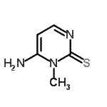 CAS#: 7451-78-7， 6-Amino-1-methyl-2(1H)-pyrimidinethione