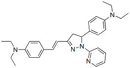 CAS#: 74677-70-6， 4-[5-[(E)-2-(4-Diethylaminophenyl)Ethenyl]-2-Pyridin-2-Yl-3,4-Dihydropyrazol-3-Yl]-N,N-Diethylaniline