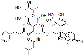 CAS#: 74686-31-0， O-Rhamnosyl-(1''-4')Wedeloside