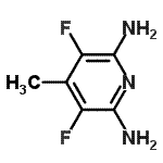 CAS#: 74718-94-8， 3,5-Difluoro-4-methyl-2,6-pyridinediamine