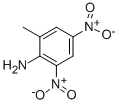 structure of CAS# 7477-94-3, 4,6-Dinitro-o-Toluidine;2-Methyl-4,6-Dinitro-Aniline;(2-Methyl-4,6-Dinitro-Phenyl)Amine;Nsc402841