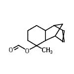 CAS#: 74787-46-5， 3-Methyltricyclo[6.2.1.0<sup>2,7</sup>]undec-9-en-3-yl formate