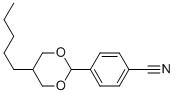 structure of CAS# 74800-62-7, 4-(5-Pentyl-1,3-Dioxan-2-Yl)-Benzonitrile;4-(5-Pentyl-1,3-Dioxan-2-Yl)Benzonitrile;Benzonitrile, 4-(5-Pentyl-1,3-Dioxan-2-Yl)-