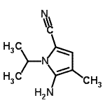 CAS#: 74802-98-5， 5-Amino-1-isopropyl-4-methyl-1H-pyrrole-2-carbonitrile