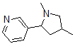 CAS#: 74805-00-8， 3-(1,4-Dimethylpyrrolidin-2-Yl)Pyridine
