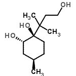 CAS#: 748142-70-3， (1R,2S,4R)-1-(4-Hydroxy-2-methyl-2-butanyl)-4-methyl-1,2-cyclohexanediol