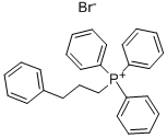 structure of CAS# 7484-37-9, 3-Phenylpropyl Triphenylphosphonium Bromide;Triphenyl-(3-Phenylpropyl)Phosphonium Bromide;St5411083;Nsc110598