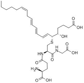 CAS#: 74841-69-3， 11-trans Leukotriene C4