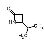 CAS#: 7486-92-2， 4-Isopropyl-2-azetidinone