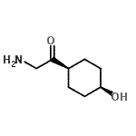 CAS#: 748735-95-7， 2-Amino-1-(cis-4-hydroxycyclohexyl)ethanone