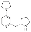 CAS#: 748788-98-9， 4-(1-Pyrrolidinyl)-2-[(2S)-2-Pyrrolidinylmethyl]Pyridine