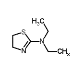 CAS#: 749181-31-5， N,N-Diethyl-4,5-dihydro-1,3-thiazol-2-amine