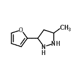 CAS#: 74921-66-7， 3-(2-Furyl)-5-methylpyrazolidine