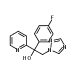 CAS#: 749255-14-9， 1-(4-Fluorophenyl)-1-(2-pyridinyl)-2-(1H-1,2,4-triazol-1-yl)ethanol