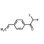 CAS 登录号：74946-48-8， 2,2-二氟-1-(4-乙烯基苯基)乙酮