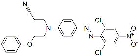 CAS#: 74956-19-7， 3-[[4-(2,6-Dichloro-4-Nitrophenyl)Diazenylphenyl]-[2-(Phenoxy)Ethyl]Amino]Propanenitrile