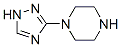 structure of CAS# 74964-11-7, 1-(1H-1,2,4-Triazol-3-Yl)-Piperazine