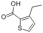 structure of CAS# 74965-84-7, 3-Ethyl-2-Thiophenecarboxylic Acid;3-ETHYL-2-THIOPHENECARBOXYLIC ACID