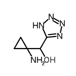 CAS#: 749845-38-3， (1-Aminocyclopropyl)(1H-tetrazol-5-yl)methanol